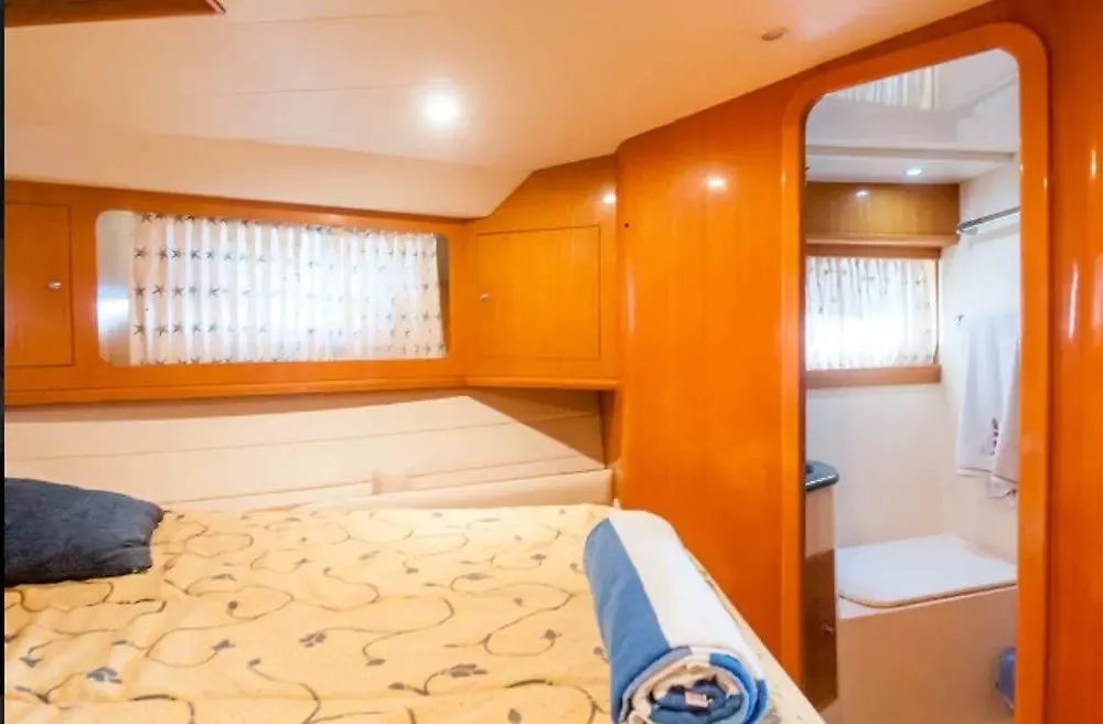 Boat And Bed Ocean View Hotel Cancun Mexico
